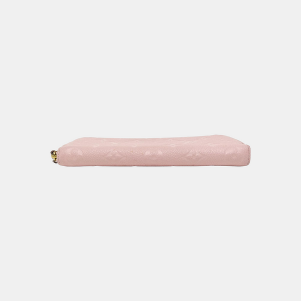 CLÉMENCE Monogram Calfskin Pink Wallet