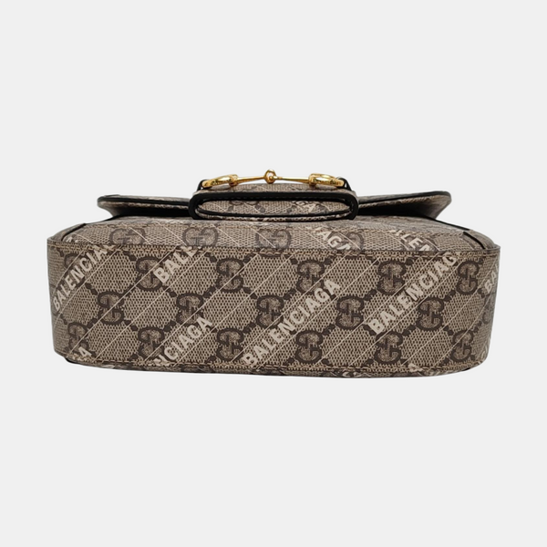 The Hacker Project Mini Monogram Coated Canvas Gray