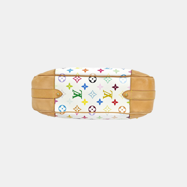 LV × TM GRETA Monogram Coated Canvas White