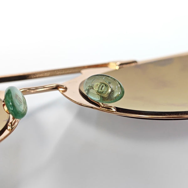 Metal Sunglasses Brown