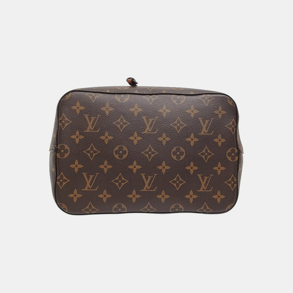 NÉONOÉ MM Monogram Coated Canvas Brown