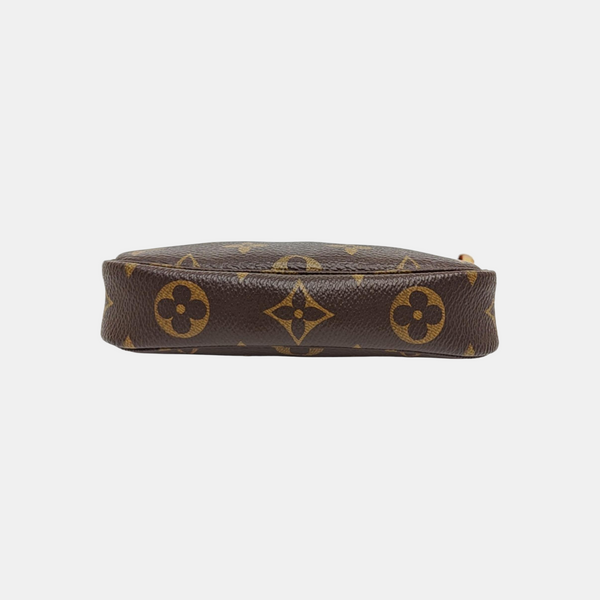 ACCESSOIRES Mini Monogram Coated Canvas Brown