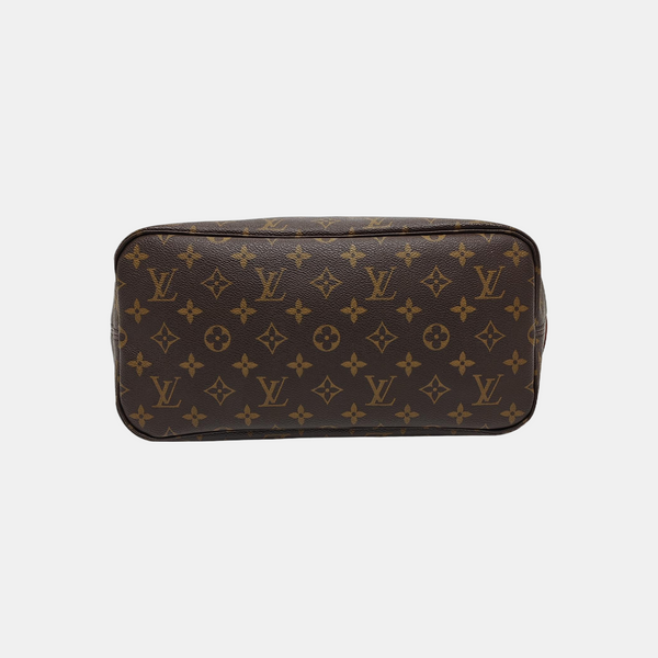 NEVERFULL MM Lona Monogram Revestida Marrón
