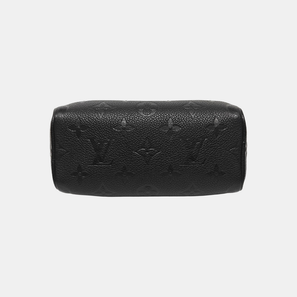 SPEEDY Nano Monogram Calfskin Black