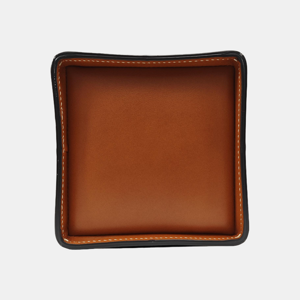 STRAP BOX Calfskin Brown