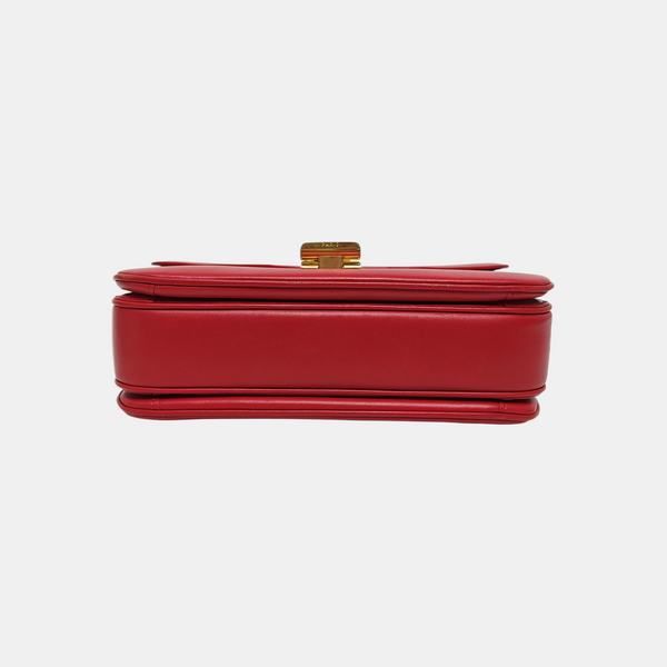 C Medium Calfskin Red