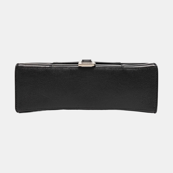 Hourglass Small Calfskin Black