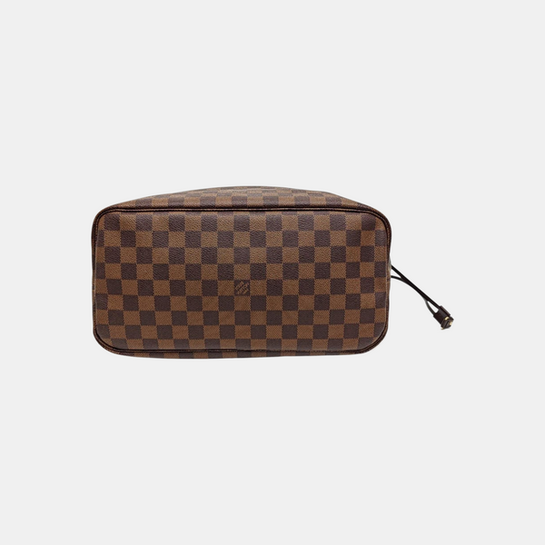 NEVERFULL MM Damier Ebene Coated Canvas Brown