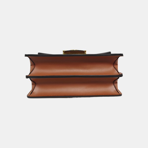 DAUPHINE MM Monogram Coated Canvas Brown