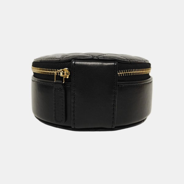 CHANEL 19 Quilted Lambskin Black