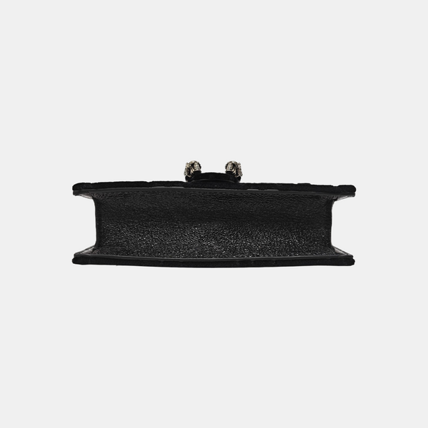 Dionysus Super Mini Monogram Velvet Black