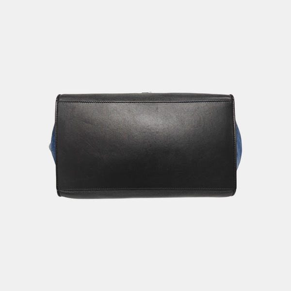 TRAPEZE Medium Calfskin Black