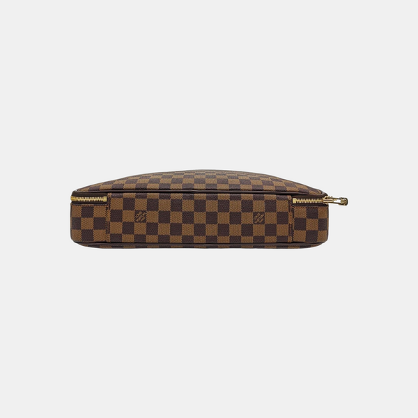 SABANA Damier Ebene Coated Canvas Brown