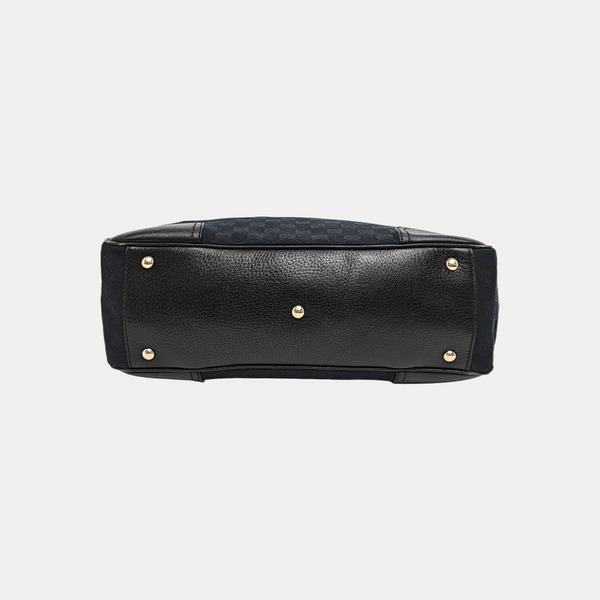 Princy Medium Monogram Canvas Black