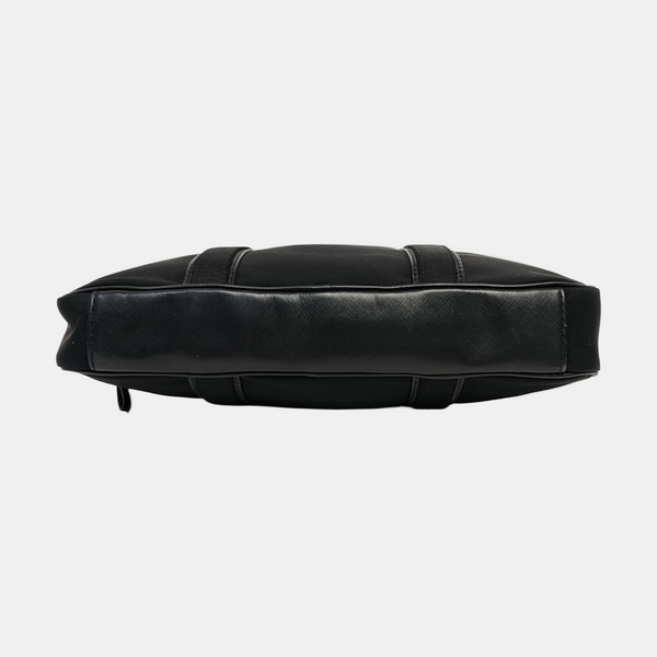Fabric Shoulder Bag Black