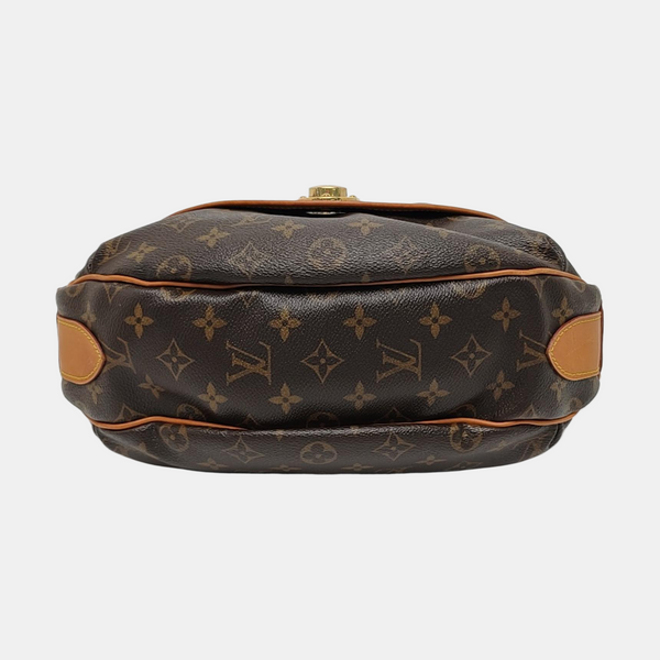 TULUM GM Monogram Coated Canvas Brown