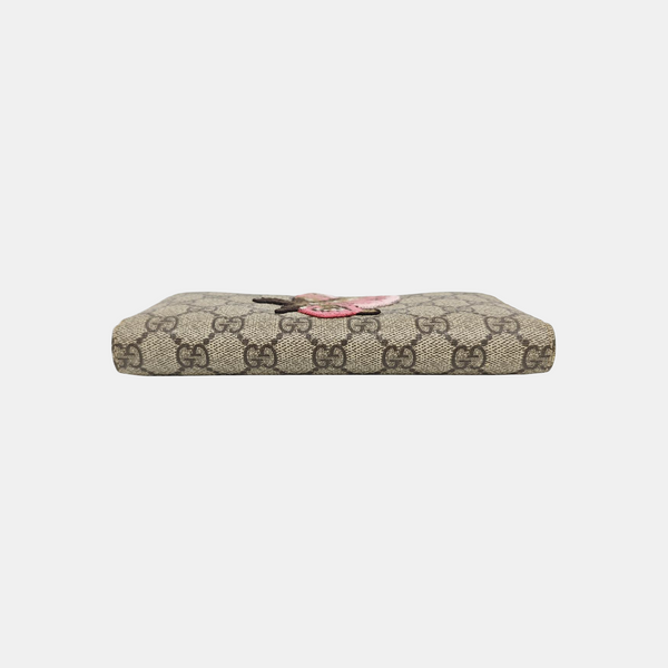 Monogram Coated Canvas Wallet Brown