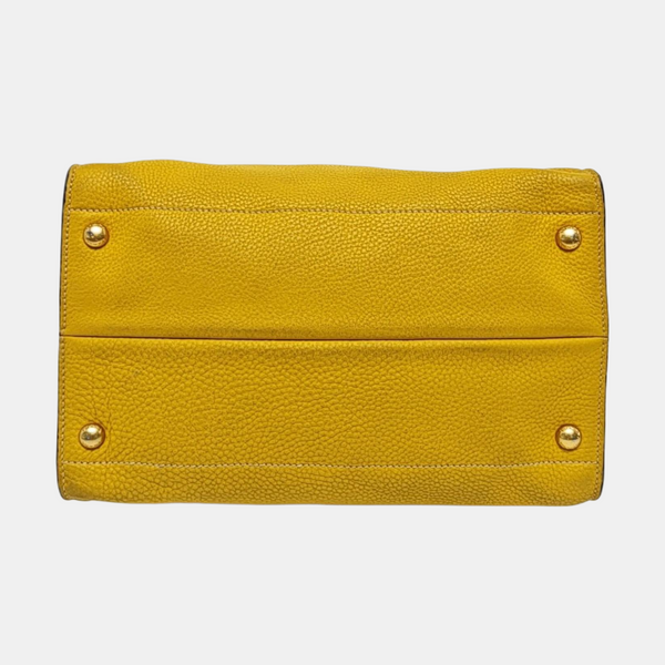 Double Calfskin Yellow