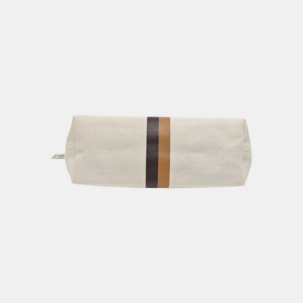Canvas Clutch White