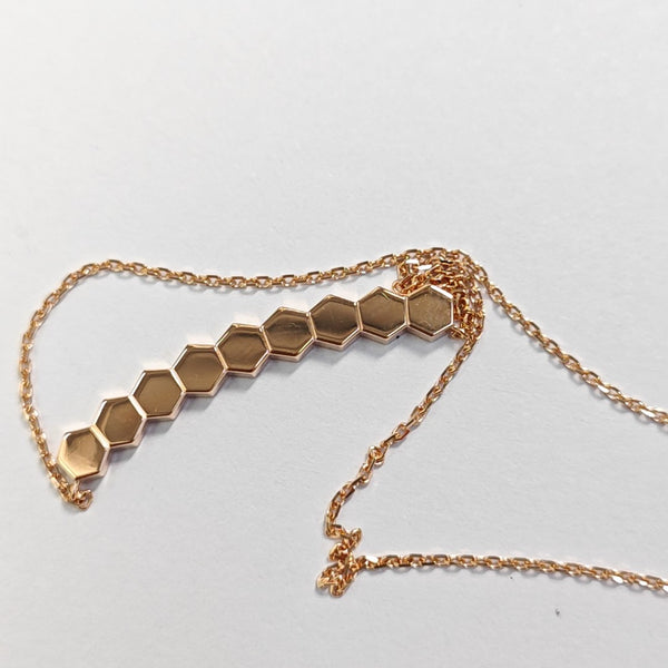 Bee My Love 18k Rose Gold Necklace