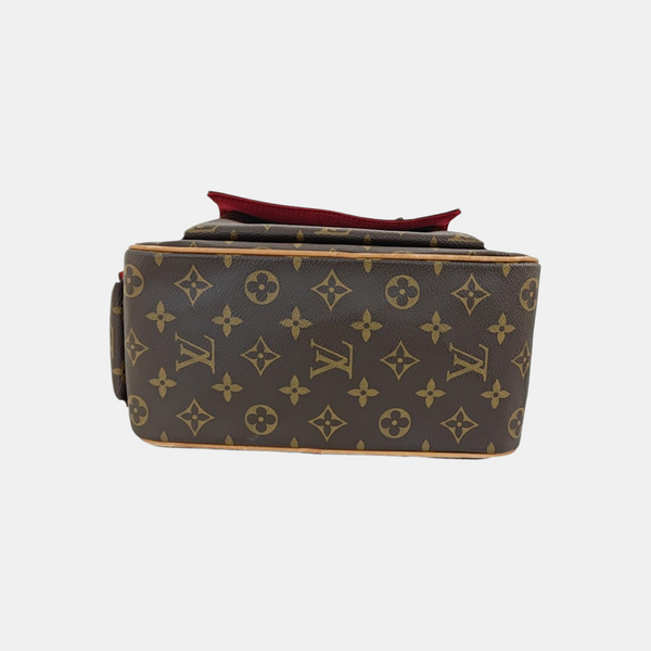 EXCENTRI-CITE Monogram Coated Canvas Brown