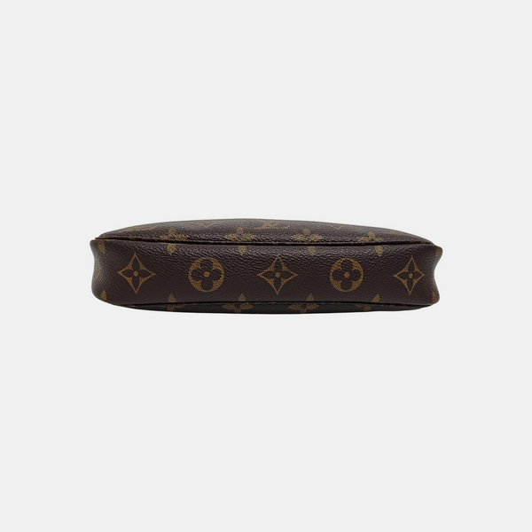ACCESSOIRES Monogram Coated Canvas Brown