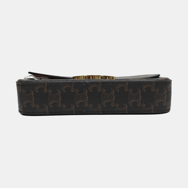 TRIOMPHE Teen Coated Canvas Black