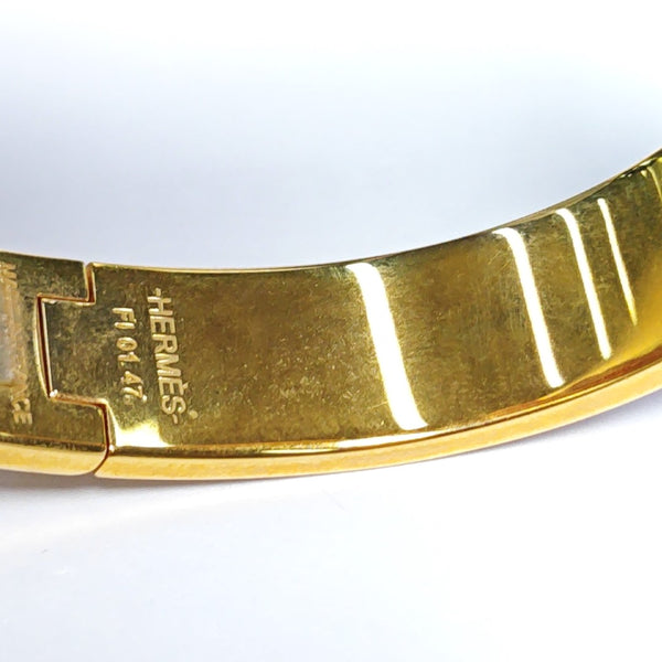 Clic H Metal Rose Gold Bangle