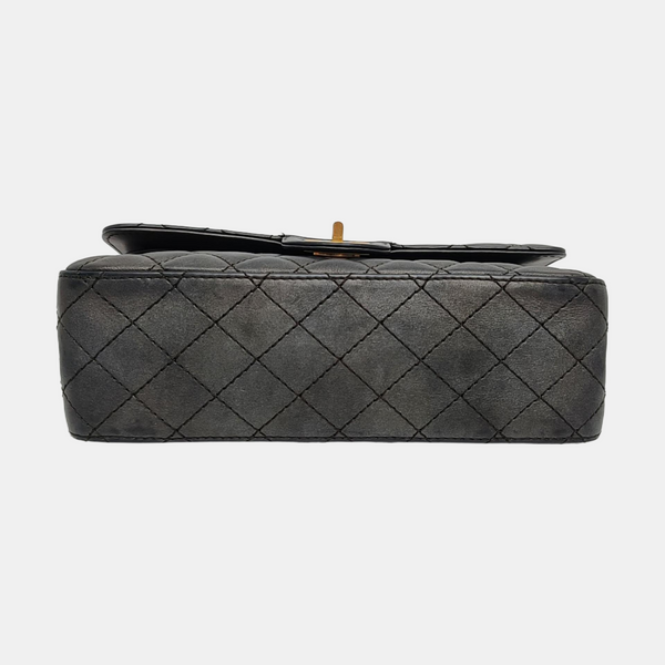 2.55 225 (small) Quilted Calfskin Gray
