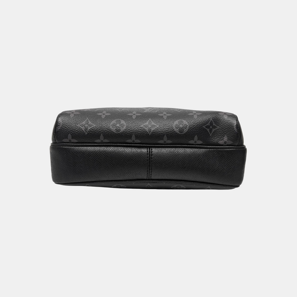 OUTDOOR PM Monogram Coated Canvas Black