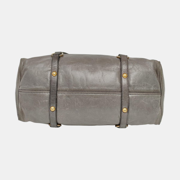 Bow Calfskin Gray