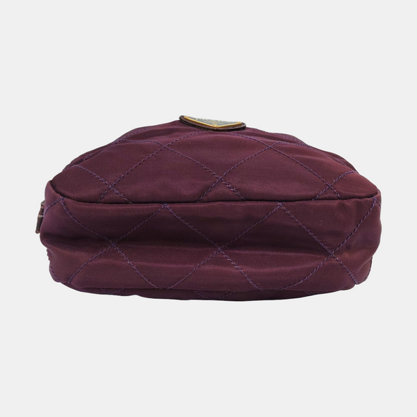 Quilted Nylon Purple