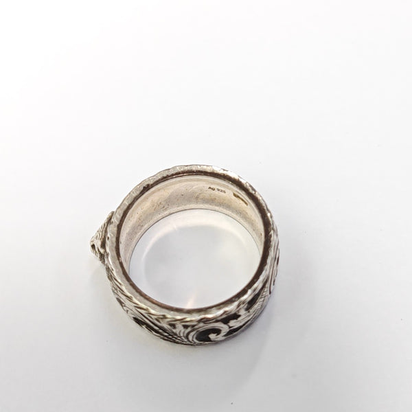 Gucci Garden 925 Sterling Silver Ring EU 56