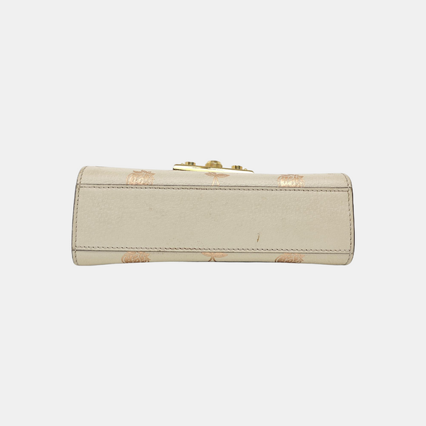 Padlock Small Calfskin White