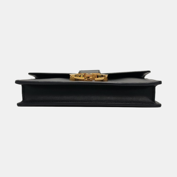 30 Montaigne Mini Calfskin Black