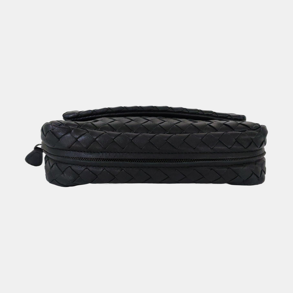 Authenticated pre-owned Messenger Mini Lambskin Black - Shoulder Bag at Looply