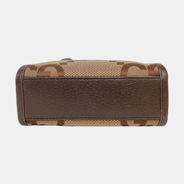 Jumbo Mini Monogram Canvas Beige