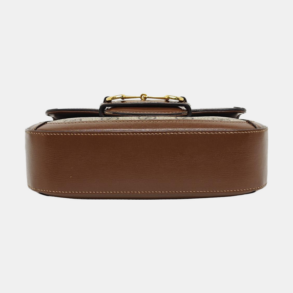 Horsebit 1955 Mini Coated Canvas Beige
