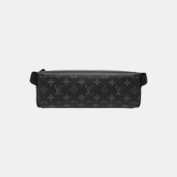 VOYAGER PM Monogram Coated Canvas Black
