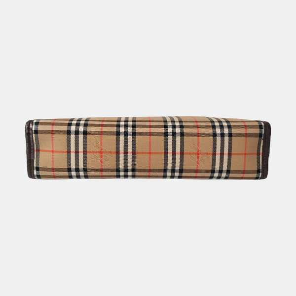 Canvas Clutch Beige