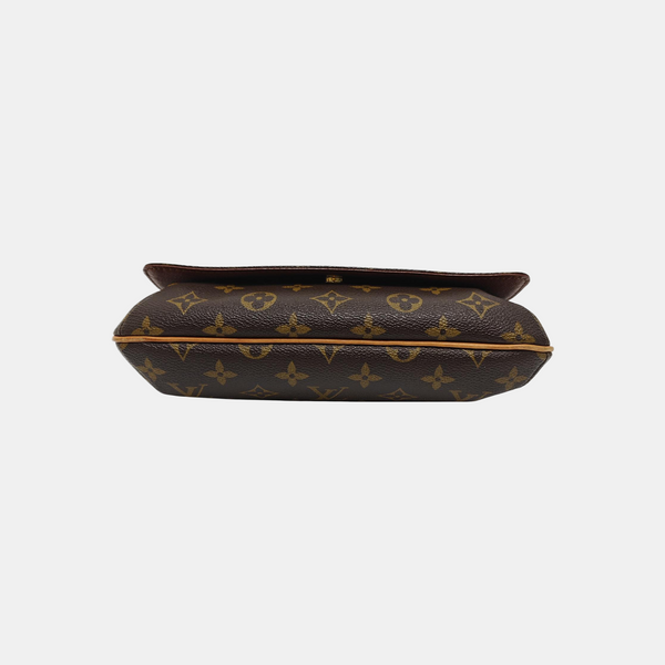 MUSETTE TANGO Monogram Coated Canvas Brown