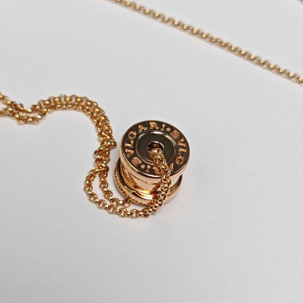 B.ZERO1 18k Rose Gold Necklace