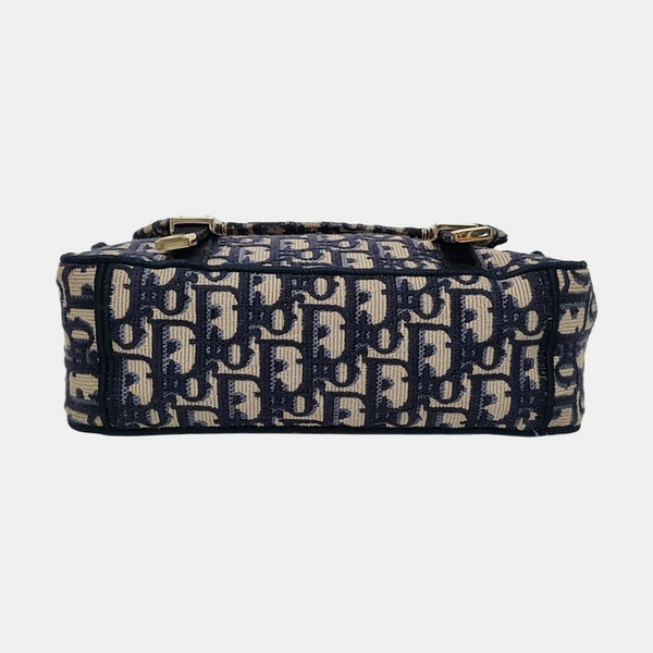 Diorcamp Small Oblique Canvas Blue