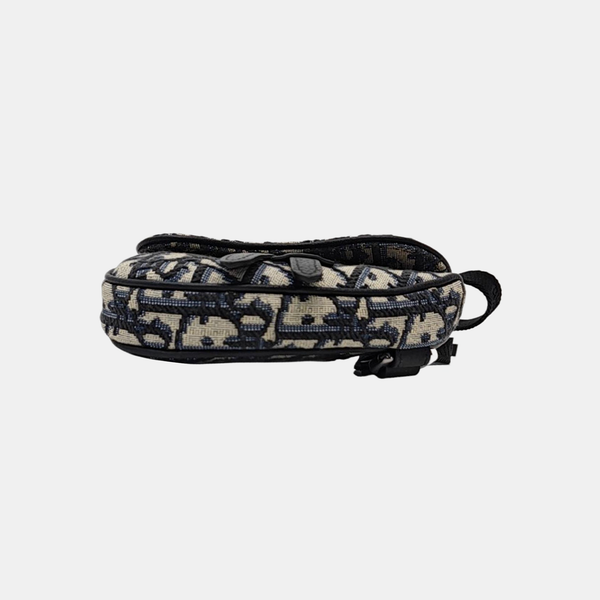 Saddle Mini Oblique Canvas Beige