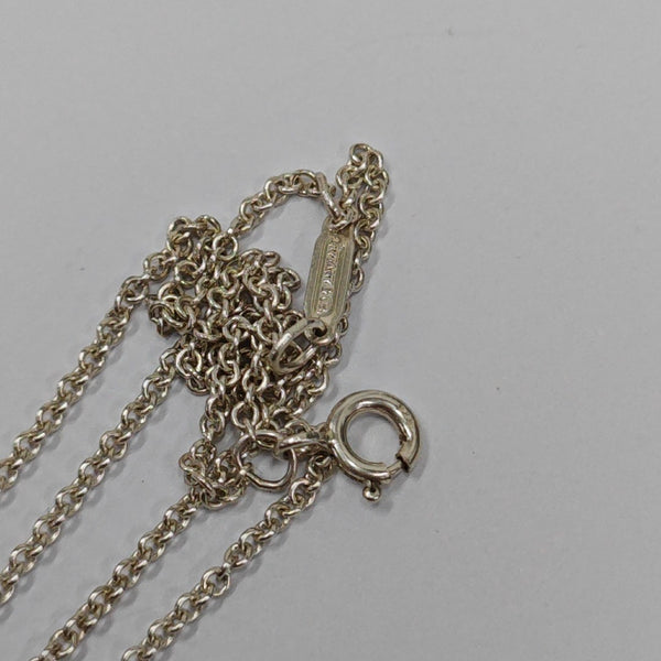 Tiffany Infinity 925 Sterling Silver Necklace