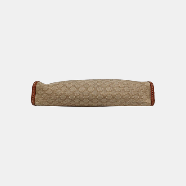 MACADAM CLUTCHES Coated Canvas Beige