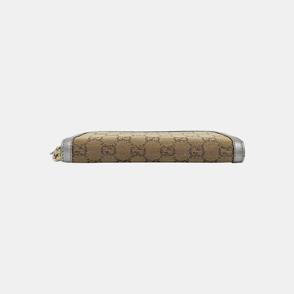 Billetera de lona Monogram Bamboo 1947 beige