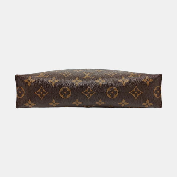 TOILET POCKET 26 Monogram Coated Canvas Brown