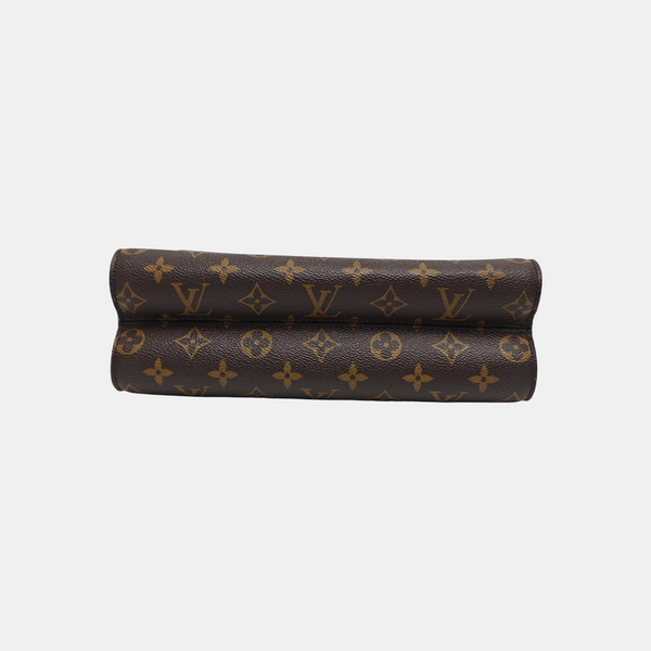VICTOIRE Monogram Coated Canvas Brown