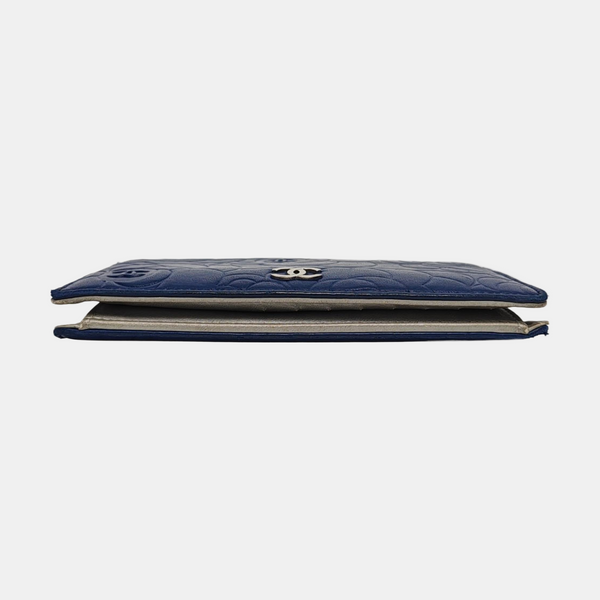 Lambskin Wallet Blue